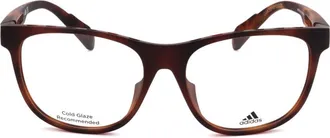 adidas Unisex Brown Round Eyeglass Frames SP5002