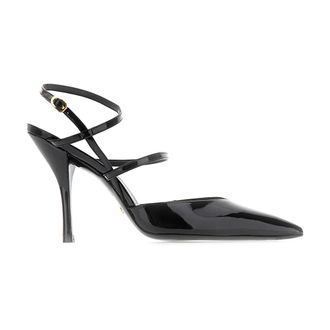 Stuart Weitzman Pumps, female, Black, Size: 10 1/2 US Strapeze 100 Pump