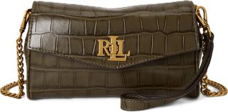 Ralph Lauren Crocodile Patterned Chain Wallet