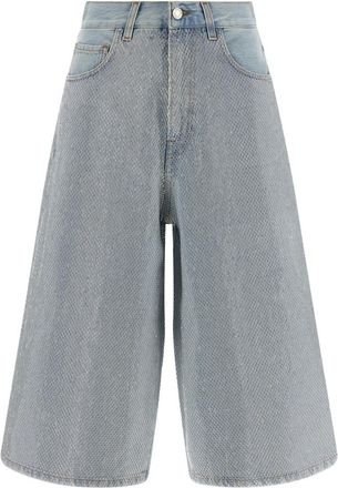 Haikure Light Blue Belle bermuda shorts