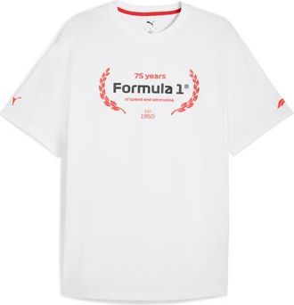 Puma F1 Essentials Cotton Graphic T-Shirt in Puma White at Nordstrom, Size Xx-Large