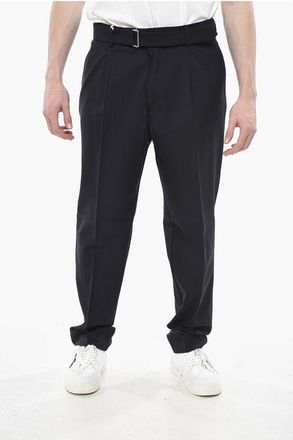 Altea Virgin Wool Trousers With Belt size 4xl