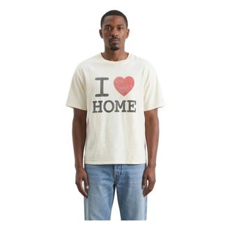 Gallery Dept. T-Shirts, male, White, Size: L I Love Home Tee
