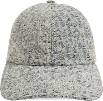 Emporio Armani Denim Baseball Cap - Heren - Petten - Blauw - ONE Size - Denim - Accessoires