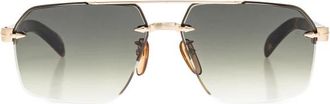 Eyewear by David Beckham 7170/S Zonnebril - Heren - Accessoires - Geel - Maat: ONE Size Leer