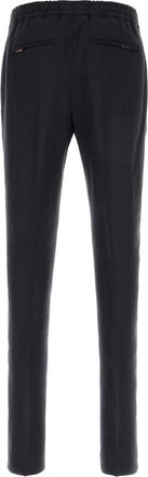 Pantaloni Torino Mens Linen Joggers Navy