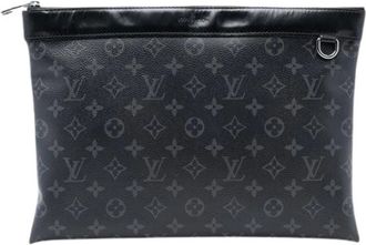 Louis Vuitton Pre-owned Clutches, female, Black, Size: ONE SIZE Pre-owned Discovery Pochette GM