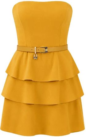 Elisabetta Franchi Mujer, Vestidos, Amarillo, Talla: S