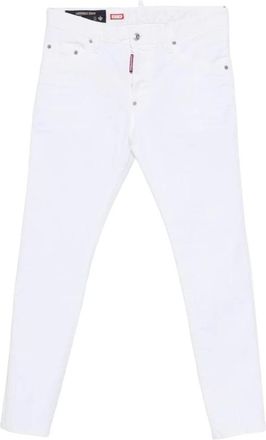 Dsquared2 Hombre, Vaqueros, Blanco, Talla: XL