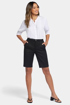 NYDJ Bermuda Shorts In Rekbare Twill