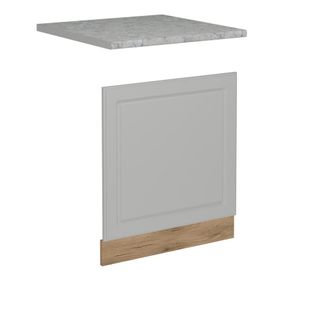 Vicco Panel Frontal R-line, Blanco Casa De Campo, 60 Cm, Et M&aacute;rmol