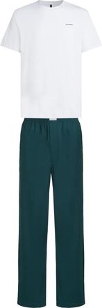 Karl Lagerfeld Set pigiama a maniche corte - Bianco