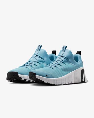 Nike Free Metcon FJ7127-400 Sneakers Mens Denim Turquoise Workout Shoes TF8675