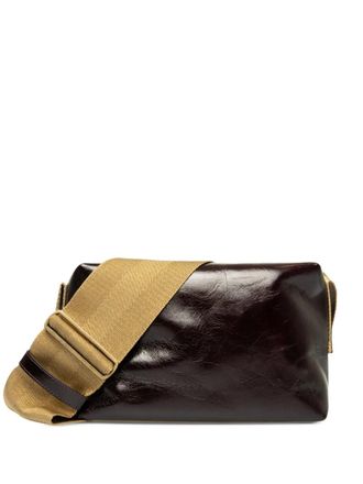 Uma Wang rectangle shoulder bag - Brown