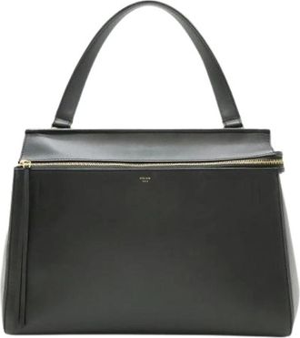 Celine Pre-owned Leather celine-bags - Dames - Vintage Handtas - Zwart - ONE Size - Vintage