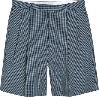 Givenchy Checked Cotton Shorts - White - 52 (IT52 / XL)