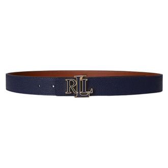 Ralph Lauren Belts, female, Blue, Size: XS Rev Lrl 30 Belt
