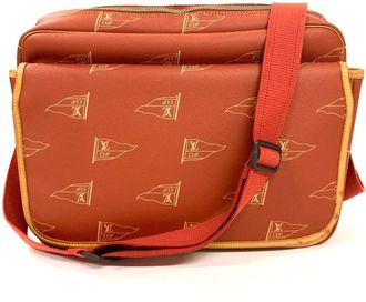 Louis Vuitton Brown Pvc Shoulder Bag (Pre-Owned)