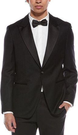 HUGO BOSS Hutson Wool & Silk-Blend Tuxedo Jacket