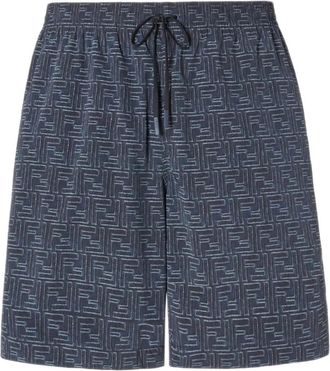 Fendi Hombre, Trajes de ba&ntilde;o, Azul, Talla: L
