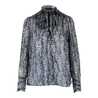 Dondup Blusa de gasa de viscosa - Blouses & Shirts - Mujer - Multicolor - XS
