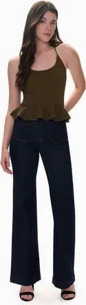 Rebecca Taylor Bailey Sweater Tank in Olive at Nordstrom, Size X-Small