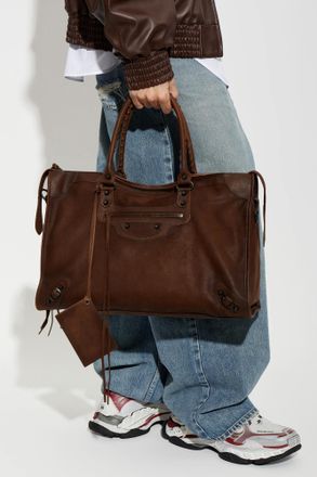 Balenciaga Bag Le City Large, Mens, Brown