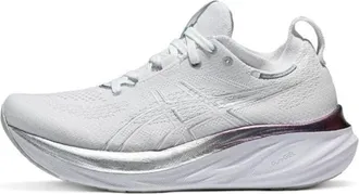 Asics (WMNS) ASICS Gel-Nimbus 26 Platinum Real White Pure Silver 1012B720-100