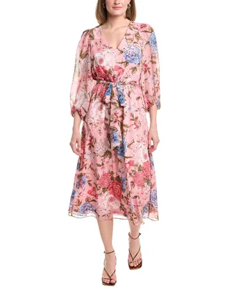 Anne Klein Printed Wrap Dress
