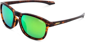 Sinner Yacan Asian Fit Polarized SISU-920-40-P28 Mens Sunglasses Tortoiseshell Size 129