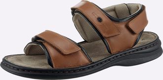 Josef Seibel Sandale JOSEF SEIBEL, Herren, Gr. 44, braun, Glattleder, Schuhe Sandale