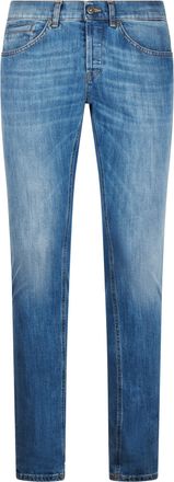 Dondup Tailored Five-Pocket Denim Trousers with Slight Stretch