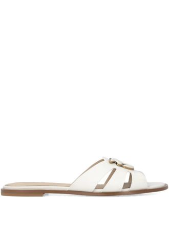 Pinko Love Birds sandals - White