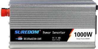 OEM Inversor De 1000w Cc 12v A Ca 220v Inversor De Camping De Onda Sinusoidal Modificada De Potencia Para Coche