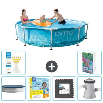 Intex Piscina Con Estructura Redonda - 305x76 Cm - 7-piezas S85