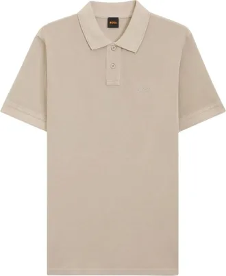 HUGO BOSS Polo Shirt - - Tops - Uomo - Beige - M