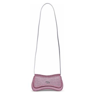 Diesel Play Crossbody XS - Dames - Schoudertassen - Roze - ONE Size - Polyester - Tassen