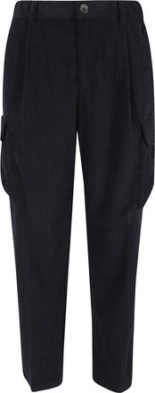 Herno Pantaloni dritti - - Trousers - Uomo - Blu - L