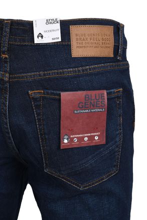 Brax Mens Chuck Jeans Denim - Blue - Size 36W/34L