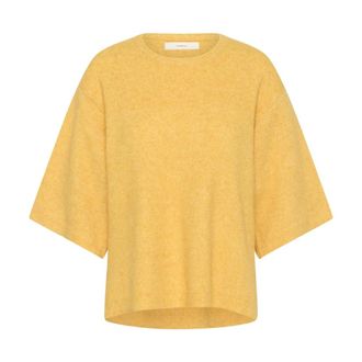 Inwear Round-neck Knitwear - female - InWear - Round-neck Knitwear - Yellow - M - Knitwear