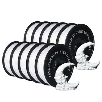 OEM Filamento Per Stampante 3d, Ad Alta Resistenza, Materiale Ecologico, Pla Bianco, 10 Kg