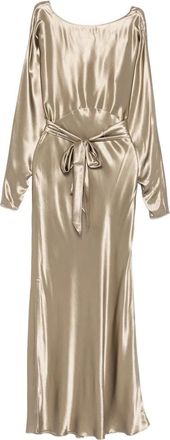 Andamane Dames, Jurken, Beige, Maat: 2XS Viscose