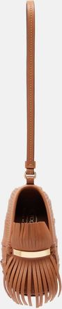 Tod's Gommino fringed leather bag charm