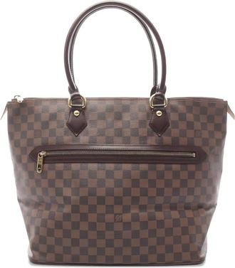 Louis Vuitton 2005 Saleya GM damier shopper - Bruin