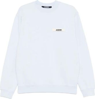 Jacquemus Le Sweatshirt Gros Grain Round Neck Sweatshirt