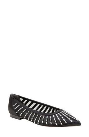 Linea Paolo Noelle Pointed Toe Flat in Black at Nordstrom Rack, Size 4.5
