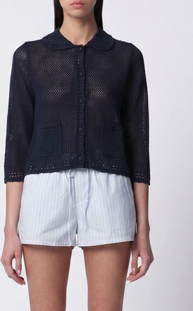 Dunst Cardigan in lino e cotone