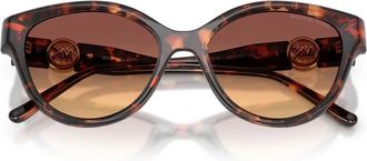 Michael Kors Sunglasses, female, Brown, Size: 53 MM Nagoya Sunglasses