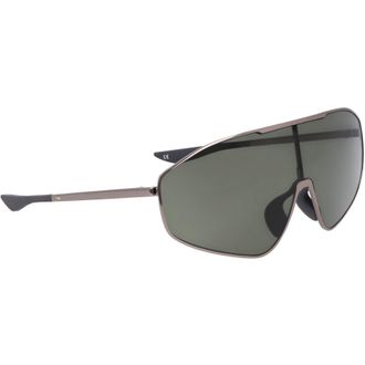 Nike Mens Accessories Shield 2 Sunglasses in Gunmetal/Green - Grey - One Size