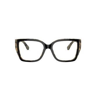 Michael Kors 0mk4115u Oversized Square Frame Eyeglasses with Tortoiseshell Finish